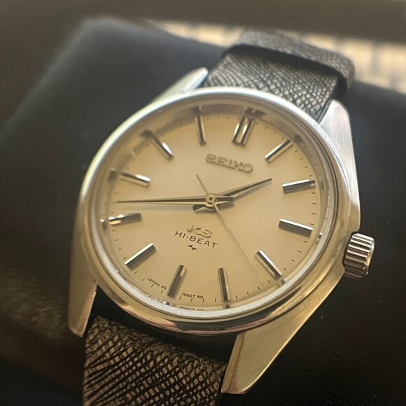 King Seiko 36000 HI BEAT Manual Winding Watch 37mm (vintage) - Picture 2 of 6